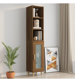 Armoire murale Chêne marron 34,5x32,5x90 cm Bois d'ingénierie