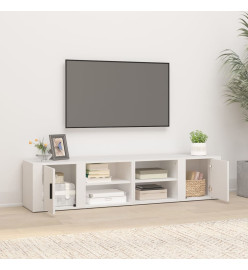 Meubles TV 2 pcs Blanc 80x31,5x36 cm Bois d'ingénierie