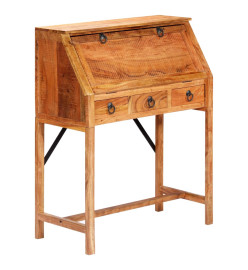 Bureau 90x40x107 cm Bois d'acacia massif