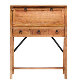 Bureau 90x40x107 cm Bois d'acacia massif