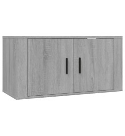 Meubles TV muraux 3 pcs sonoma gris 80x34,5x40 cm