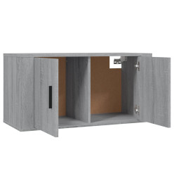 Meubles TV muraux 3 pcs sonoma gris 80x34,5x40 cm