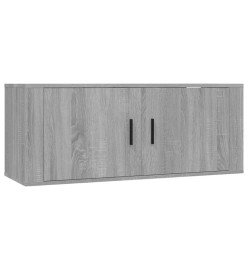 Ensemble de meubles TV 5 pcs Sonoma gris Bois d'ingénierie