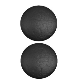 Housses pour salon îlot 2 pcs 10 œillets Ø236x67 cm rond