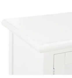 Meuble TV Blanc 120 x 30 x 40 cm Bois