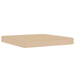 Salon de jardin 3 pcs avec coussins beige
