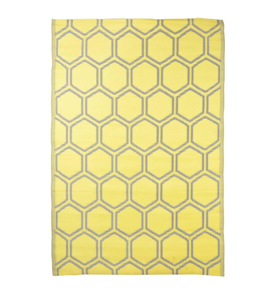 Esschert Design Tapis d'extérieur 182x122 cm Nid d'abeilles