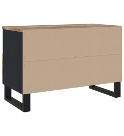 Meuble TV 70x33x46 cm Bois massif de récupération