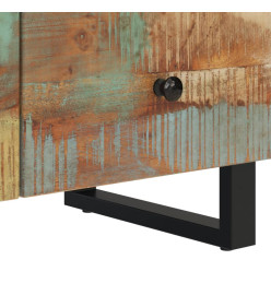 Meuble TV 70x33x46 cm Bois massif de récupération