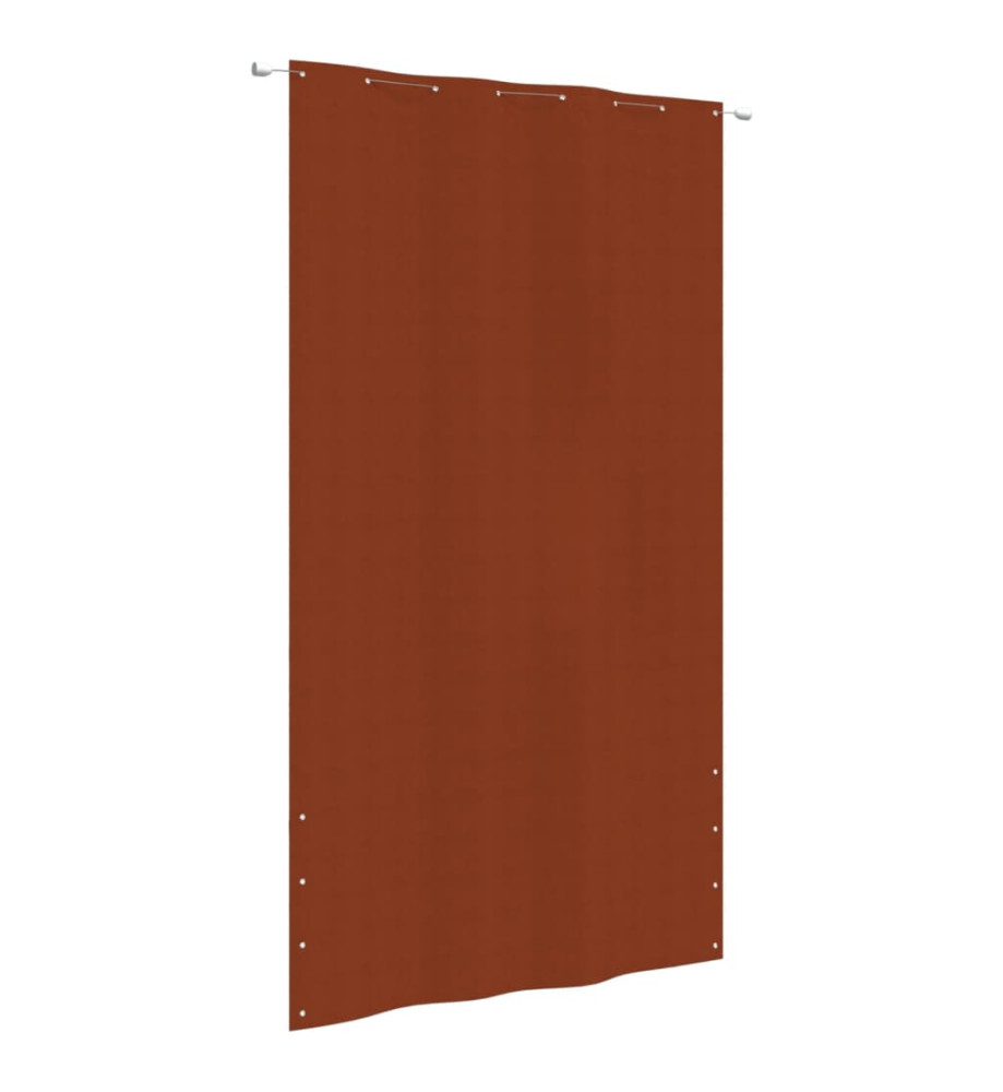 Écran de balcon Terre cuite 160x240 cm Tissu Oxford