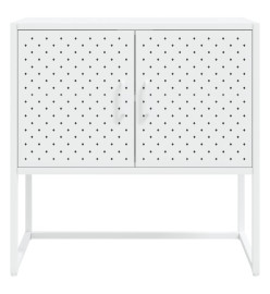 Buffet Blanc 75x35x75 cm Acier