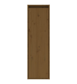 Armoire murale Marron miel 30x30x100 cm Bois de pin massif