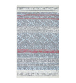 Tapis Rose et aqua 160x230 cm Coton