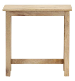 Tables gigognes 3 pcs Bois solide de manguier