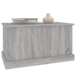 Boîte de rangement sonoma gris 70x40x38 cm bois d'ingénierie