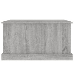 Boîte de rangement sonoma gris 70x40x38 cm bois d'ingénierie