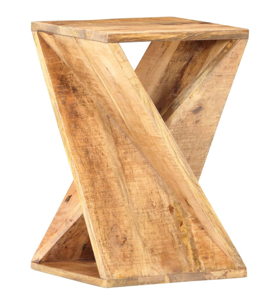 Table d'appoint 35x35x55 cm Bois de manguier massif