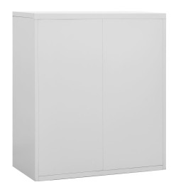 Classeur Gris clair 90x46x103 cm Acier