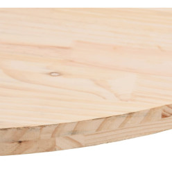 Dessus de table 110x55x2,5 cm bois de pin massif ovale