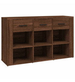 Buffet Chêne marron 100x30x59,5 cm Bois d'ingénierie