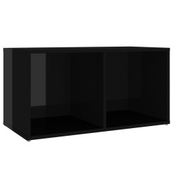 Meubles TV 4 pcs Noir brillant 72x35x36,5 cm Aggloméré