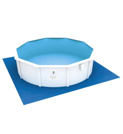 Bestway Tapis de sol pour piscine Flowclear 488x488 cm