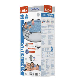 Bestway Ensemble de piscine Steel Pro MAX 305x76 cm