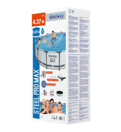 Bestway Ensemble de piscine Steel Pro MAX 427x107 cm