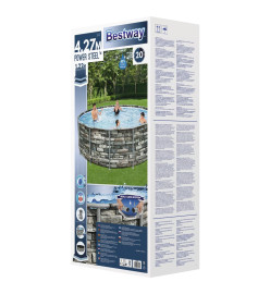 Bestway Piscine Power Steel 427x122 cm