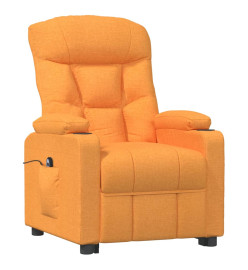 Fauteuil inclinable électrique Jaune Tissu