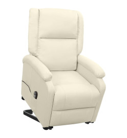 Fauteuil Crème Tissu