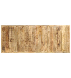 Table de bar 180x70x107 cm Bois de manguier brut