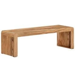 Meuble TV 110x33x33 cm bois d'acacia massif