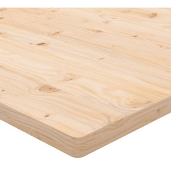 Dessus de table 60x60x2,5 cm bois de pin massif