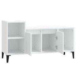 Meuble TV Blanc 100x35x55 cm Bois d'ingénierie