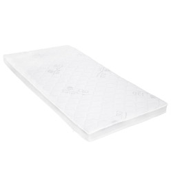 Sur-matelas 90 x 200 cm Mousse de gel 7 cm