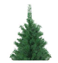 Sapin de Noël artificiel avec support 500 cm Vert