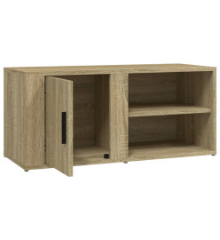 Meubles TV Chêne sonoma 80x31,5x36 cm Bois d'ingénierie