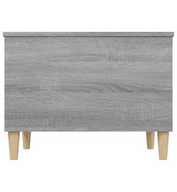 Table basse Sonoma gris 60x44,5x45 cm Bois d'ingénierie