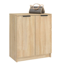 Armoire à chaussures Chêne Sonoma 59x35x70 cm Bois d'ingénierie