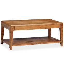 Table basse Bois massif 88 x 50 x 38 cm