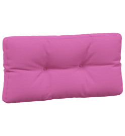 Coussins de palette lot de 3 rose tissu