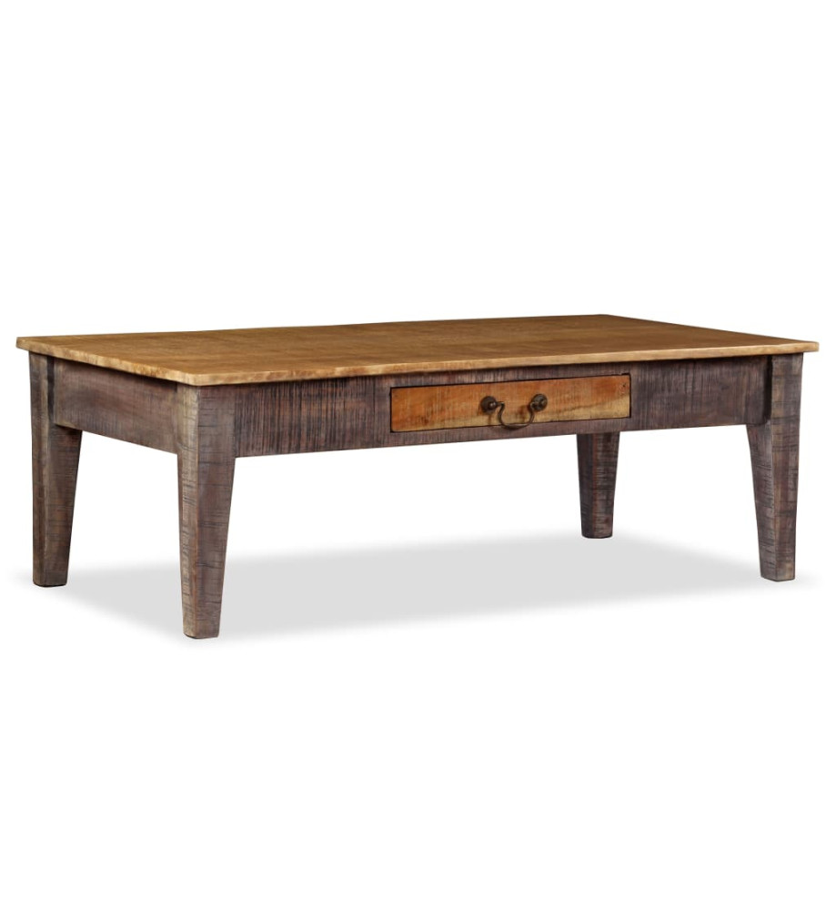 Table basse Bois massif Vintage 118 x 60 x 40 cm