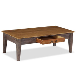 Table basse Bois massif Vintage 118 x 60 x 40 cm