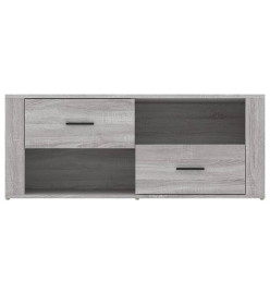 Meuble TV Sonoma gris 100x35x40 cm Bois d'ingénierie