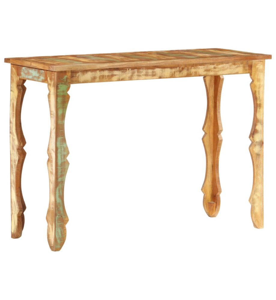 Table console 110x40x76 cm Bois de récupération massif