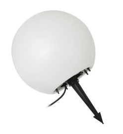 Perel Lampe de terrasse globe d'extérieur 38 cm