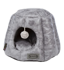 Scruffs & Tramps Lit pour chats Knightsbridge 48x38 cm Gris