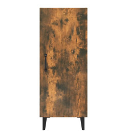 Buffet Chêne fumé 34,5x34x90 cm Bois d'ingénierie