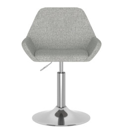 Tabouret de bar Gris clair Tissu